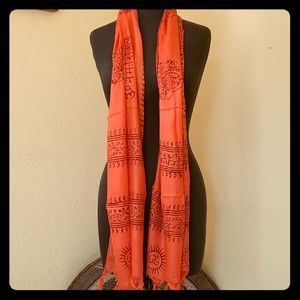 Om Scarf, Yoga, Meditation
